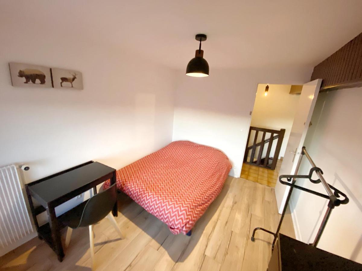 014 Chic & Cosy Grand Appart Duplex 76M2 Wifi Smart Tv Netflix Et Vue Panoramique سانت إتيان المظهر الخارجي الصورة